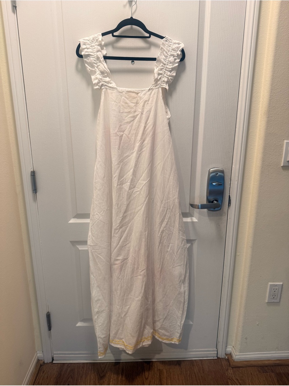 Be Sunset Sumerlight Embroidered Slip DRESS - Maxi dress  in White Size S/M NWT - Picture 5 of 6